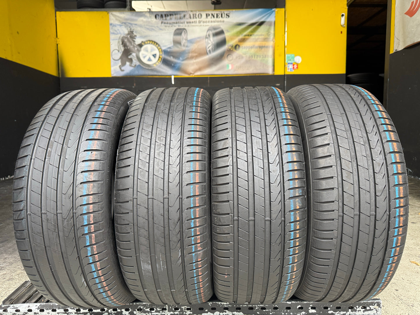 Usato: 4 Pneumatici Pirelli Cinturato P7 C2 225/50R18 99W XL * BMW Estivi 85% Residui