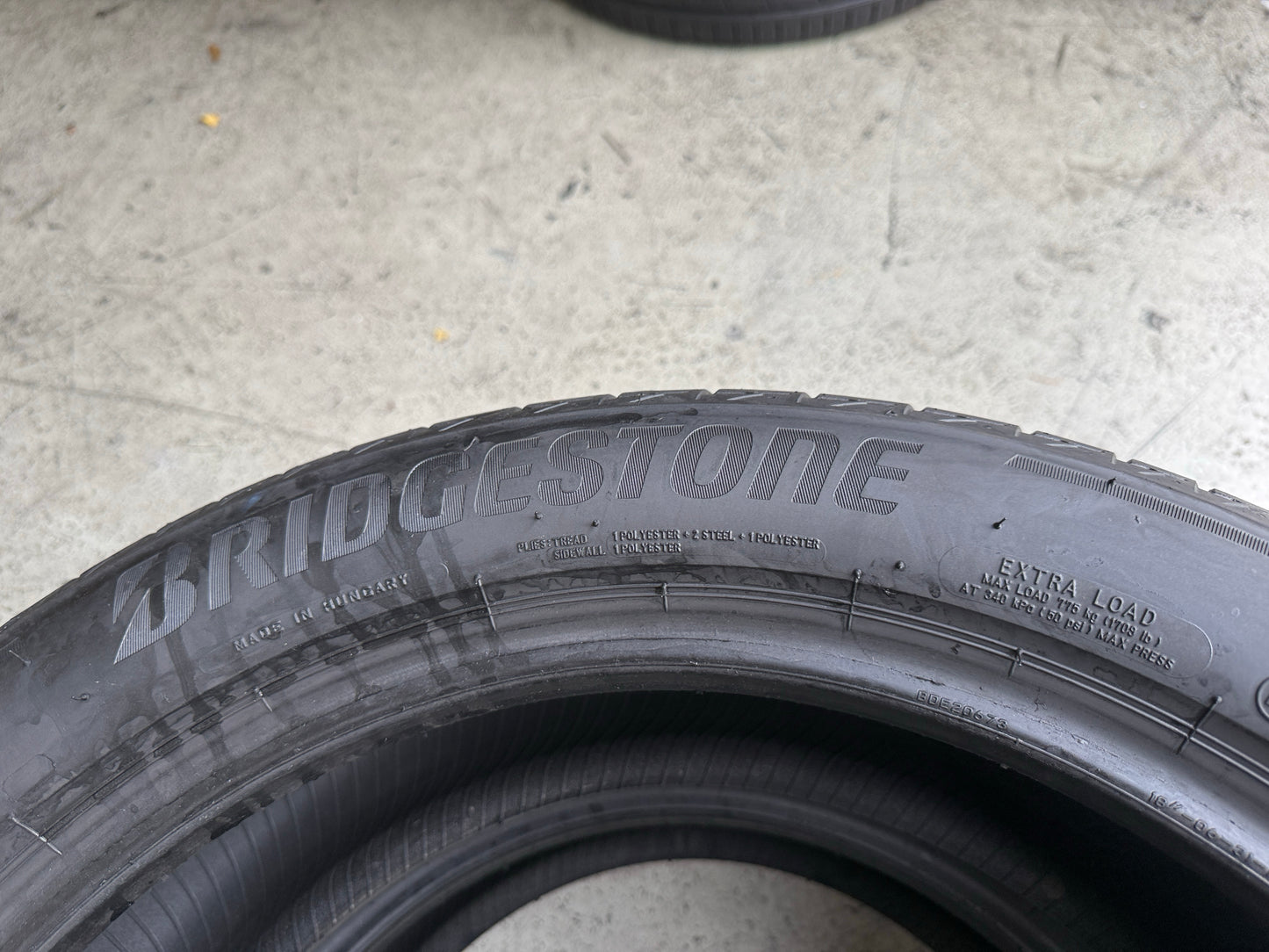 Usato: 2 Pneumatici Bridgestone Turanza T005 225/50R18 99W XL Estivi 85% Residui