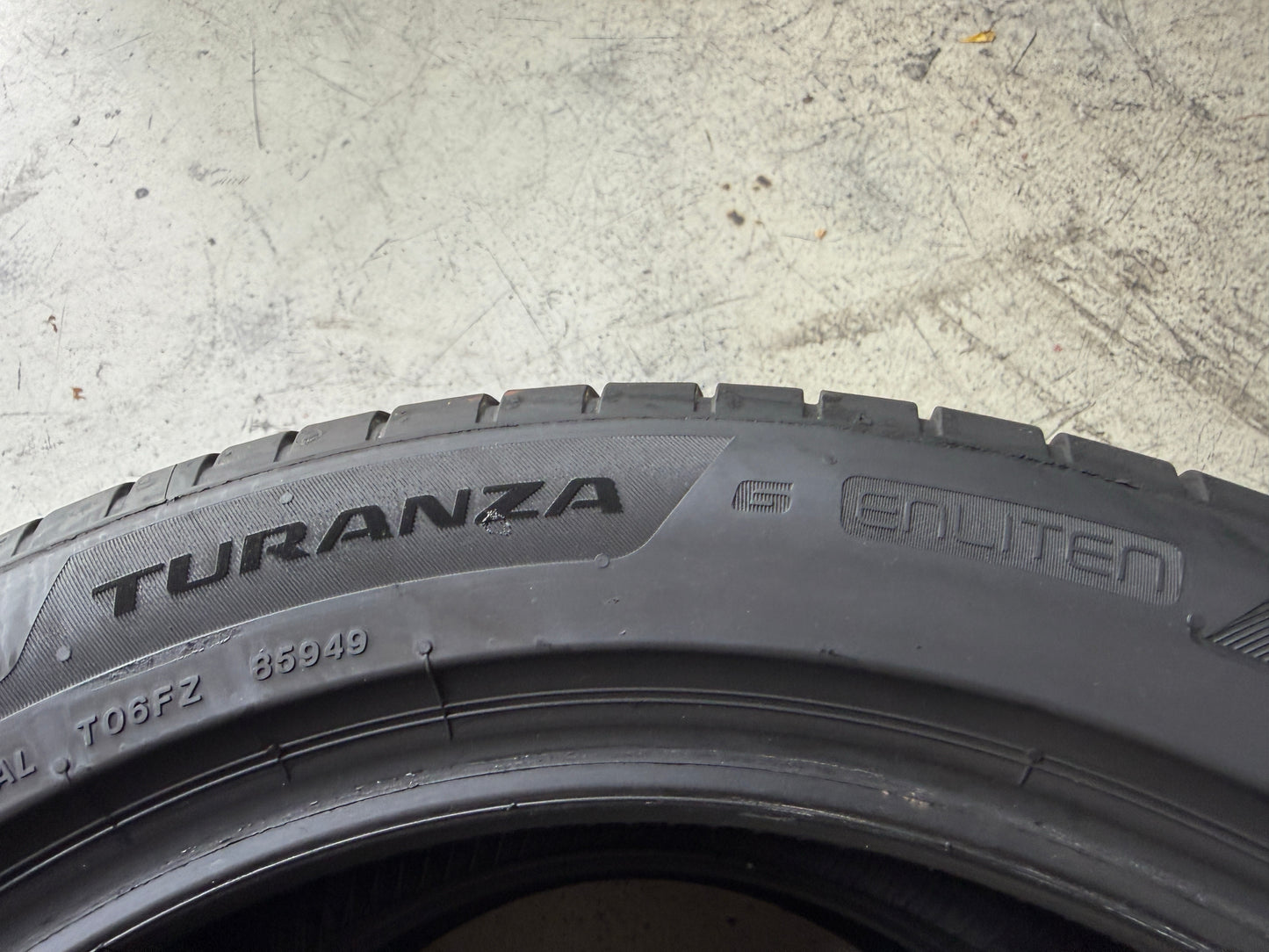 Usato: 2 Pneumatici Bridgestone Turanza 6 Enliten 225/50R18 99W XL Estivi 90% Residui