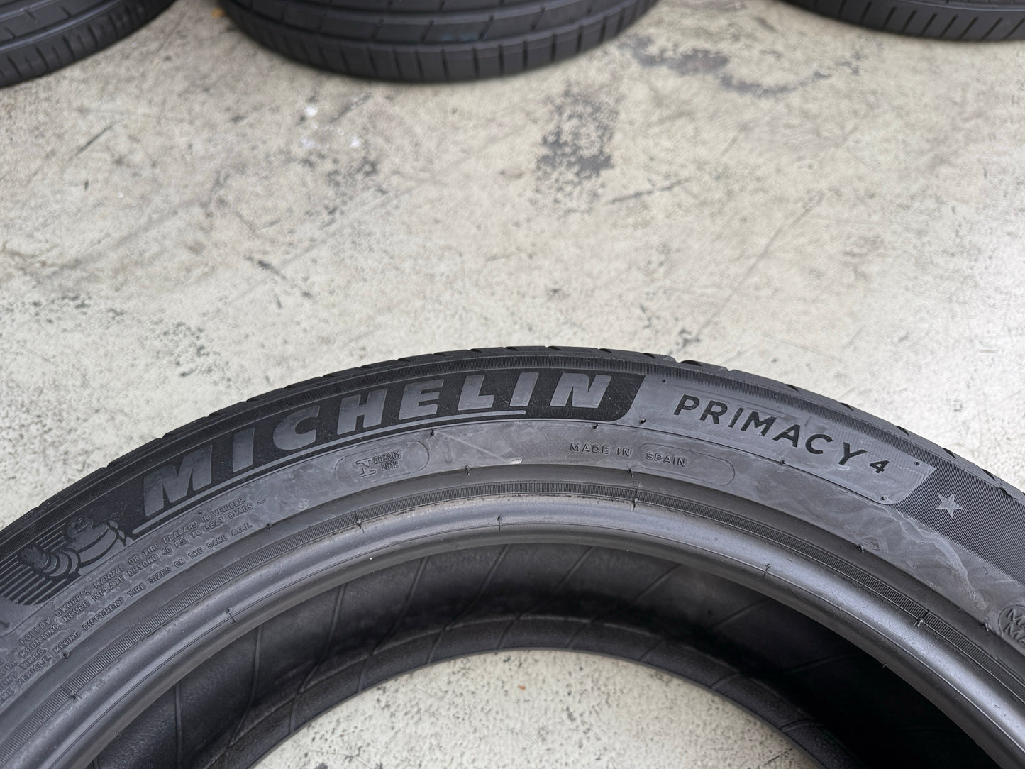Usato: 4 Pneumatici Michelin Primacy 4 225/50R18 99W XL * Estivi 85% Residui