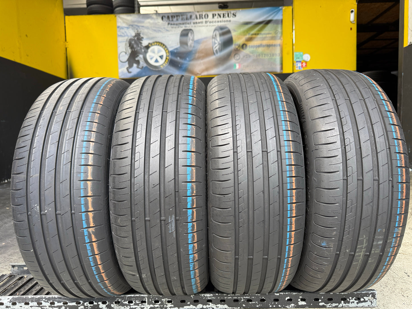 Usato: 4 Pneumatici Goodyear EfficientGrip Performance 205/55R17 91V Estivi 90-85% Residui