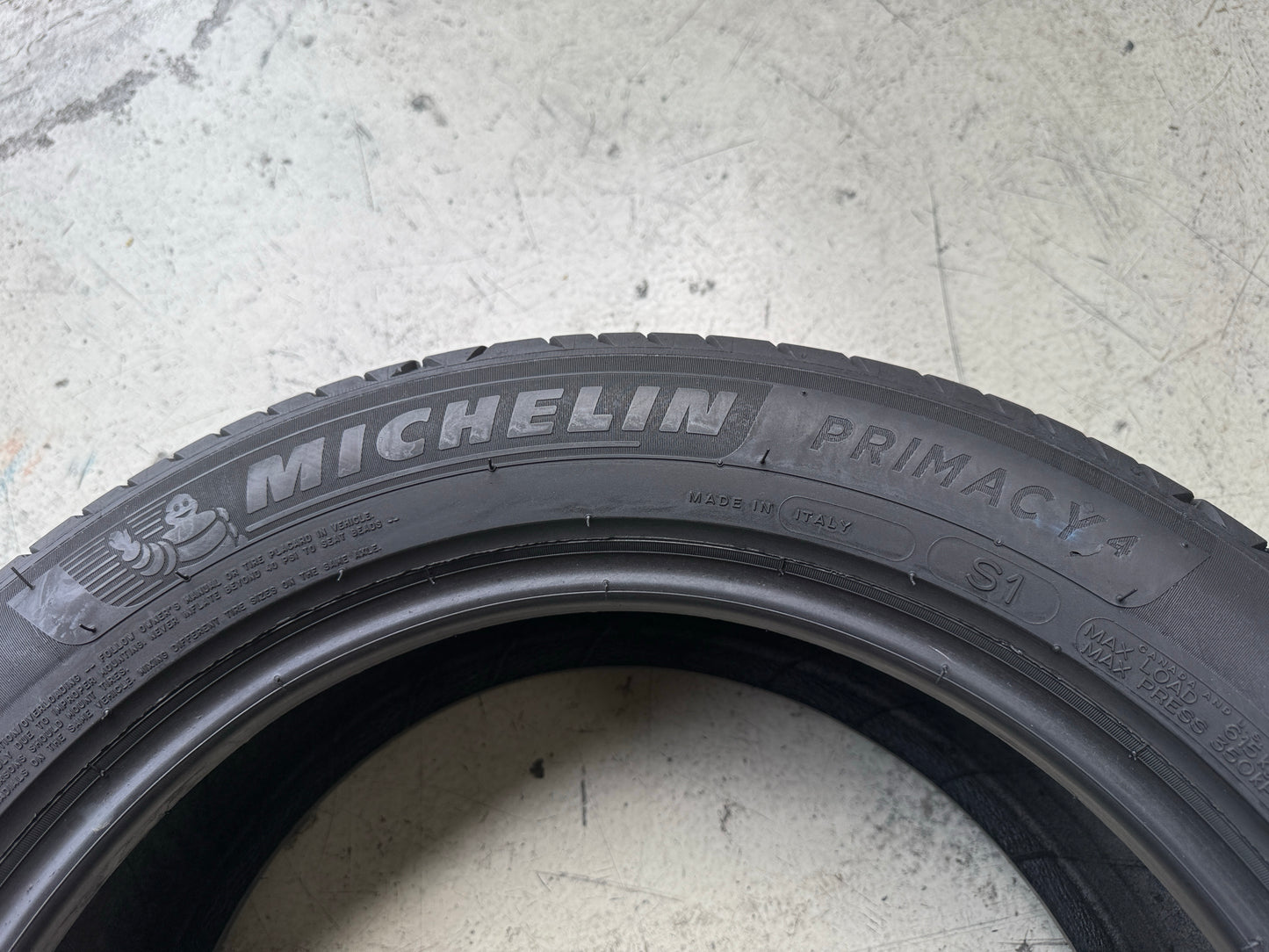 Usato: 4 Pneumatici Michelin Primacy 4 S1 205/55R17 91V Estivi 85% Residui