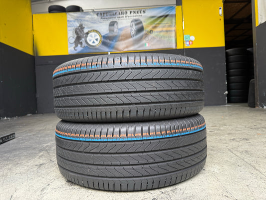 Usato: 2 Pneumatici Continental UltraContact 215/55R17 94W Estivi 90% Residui