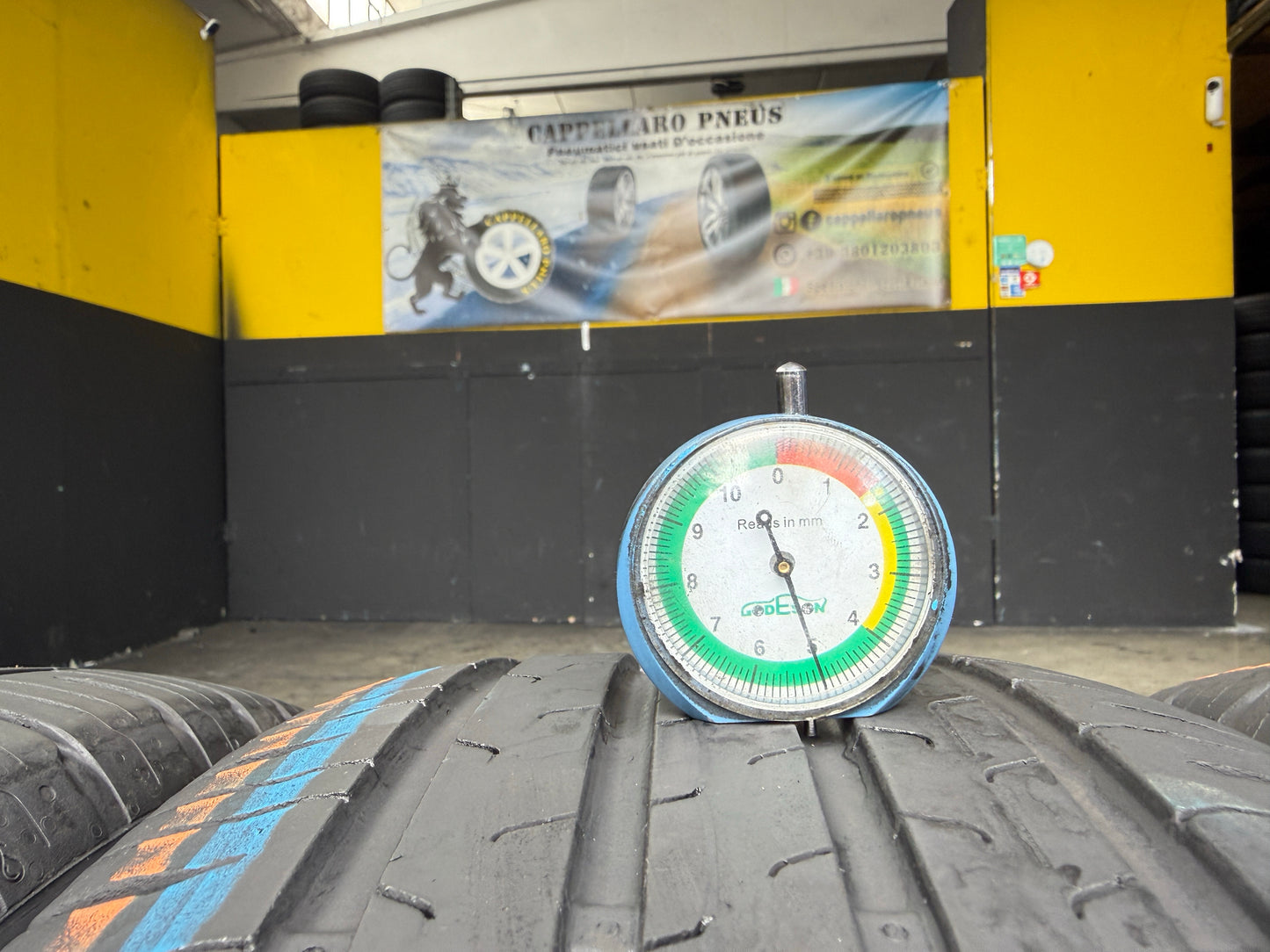 Usato: 4 Pneumatici Continental EcoContact 6 215/55R17 94V Estivi 85% Residui