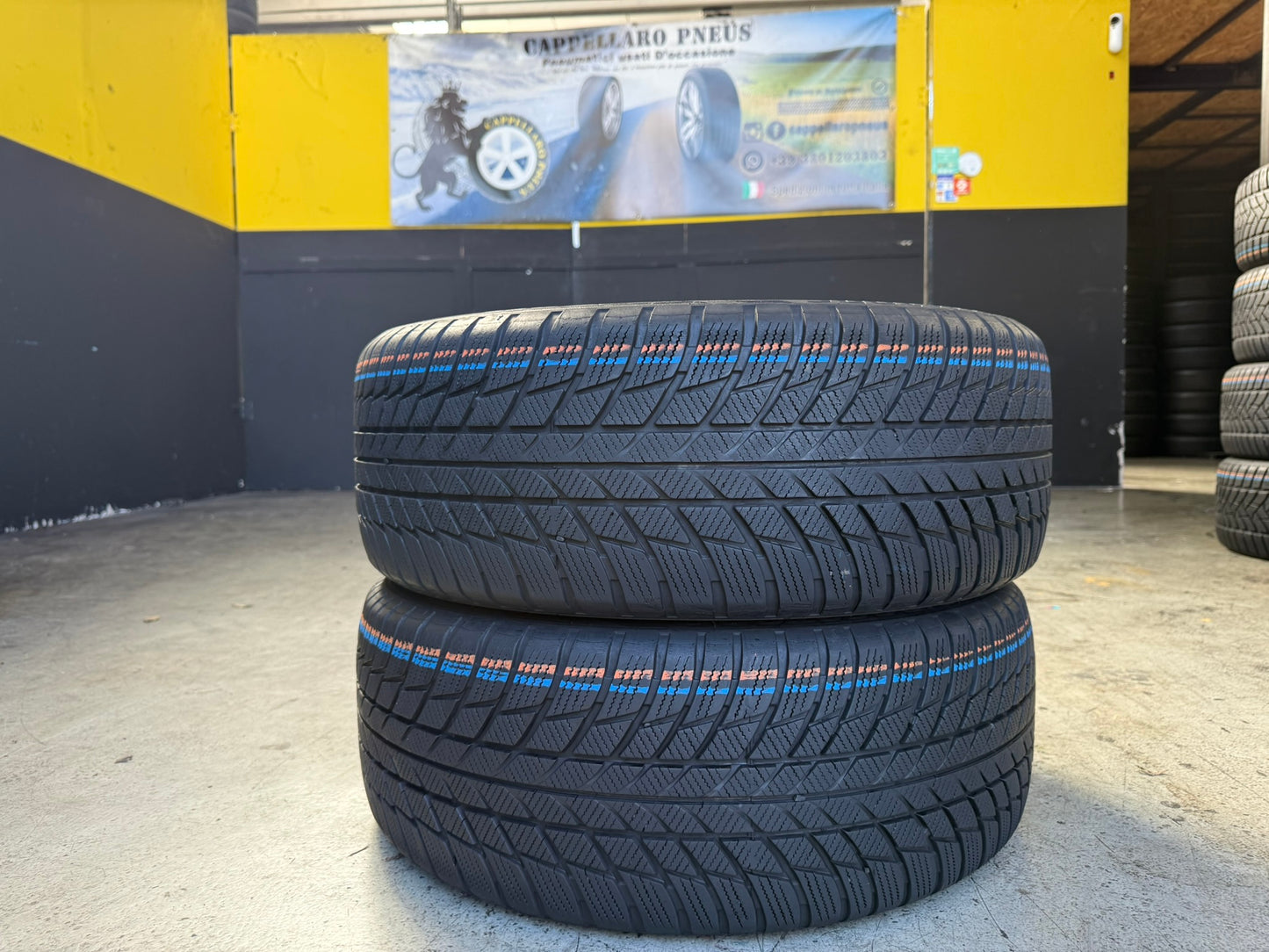 Usato: 2 Gomme 225/50R18 95H Bridgestone Invernali Runflat 85% residui