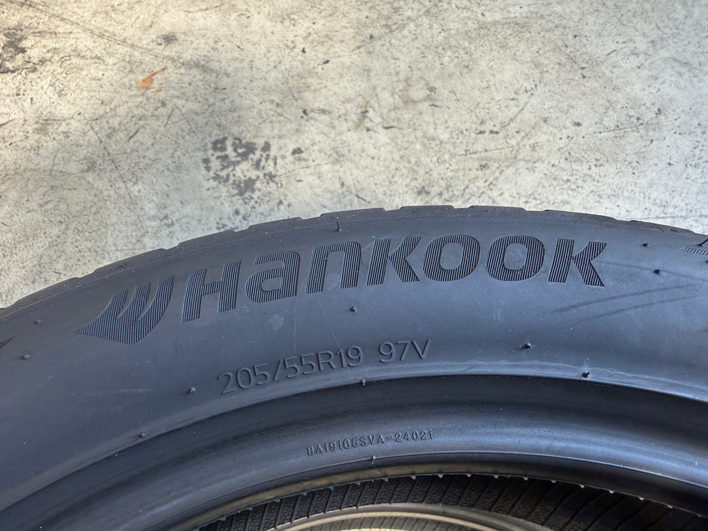 Usato: 2 Pneumatici Hankook Ventus evo SUV 205/55R19 97V XL FSL Estivi 90% Residui DOT 2025