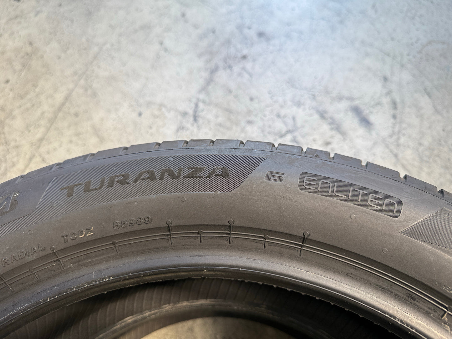 Usato: 2 Pneumatici Bridgestone Turanza 6 Enliten 205/55R19 97V XL Estivi 85% Residui