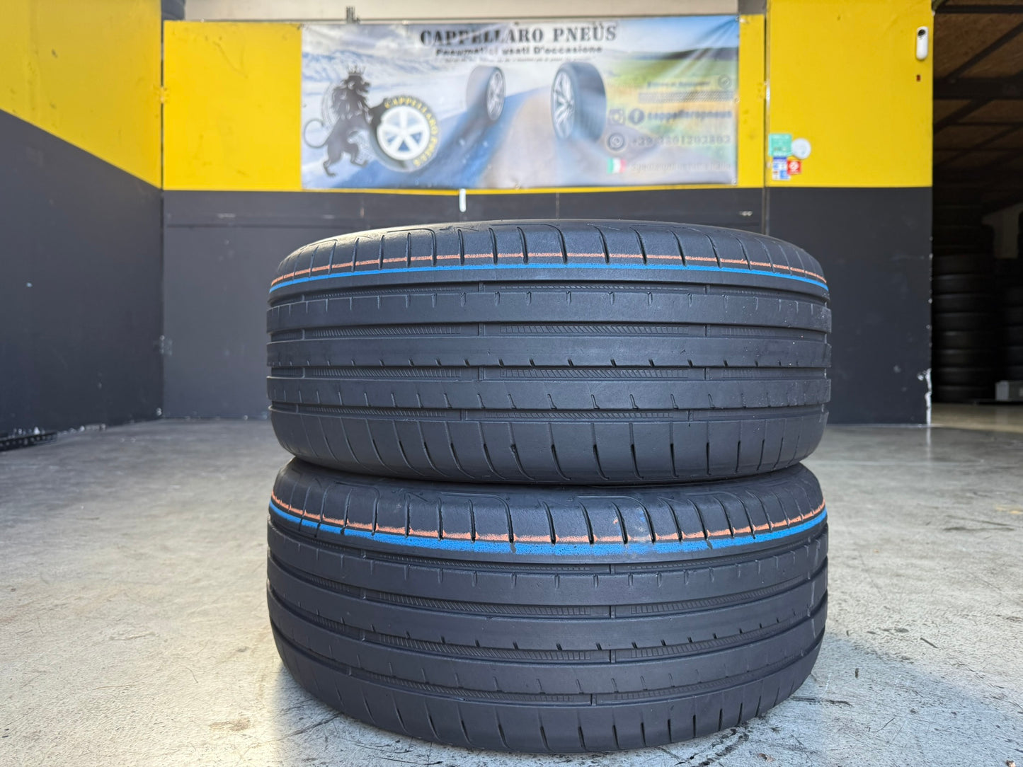 Usato: 2 Gomme 225/45R18 95Y XL Goodyear Runflat Estive 80% residui