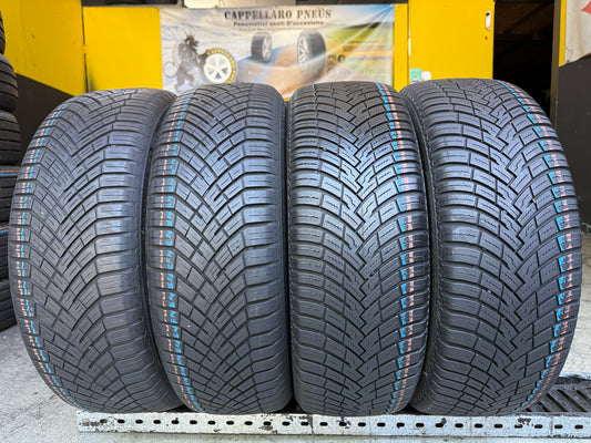 Usato: 4 Pneumatici Pirelli Powergy All Season SF / Continental AllSeasonContact 2 215/60R17 100V XL 4 Stagioni 85% Residui