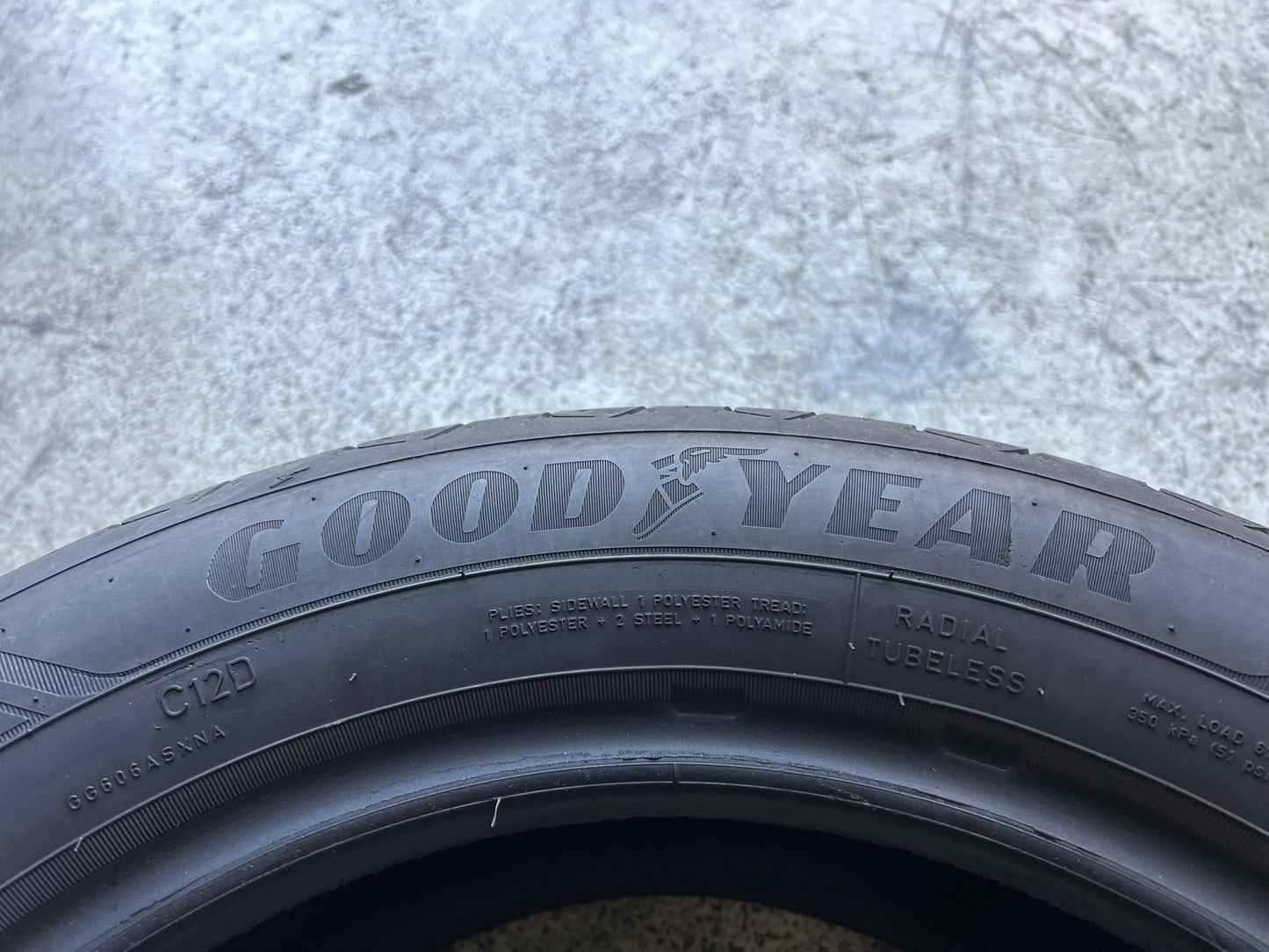 Usato: 4 Gomme 205/55R16 91V Goodyear Estive 85% residui