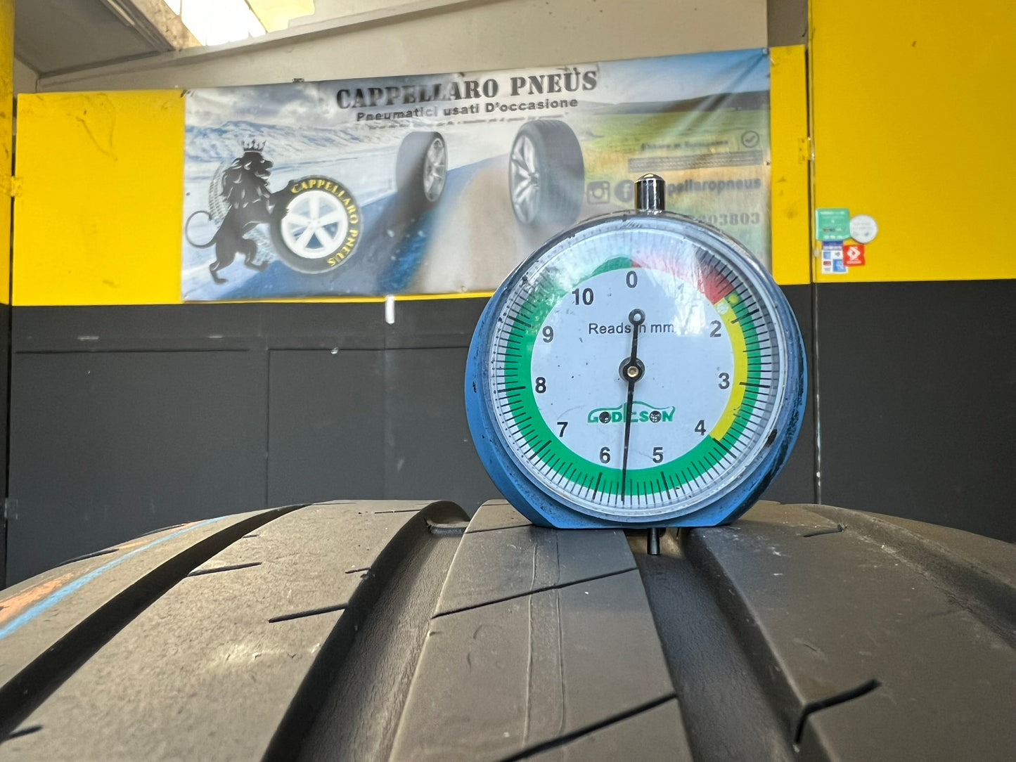 Usato: 4 Gomme 205/55R16 91V Goodyear Estive 85% residui