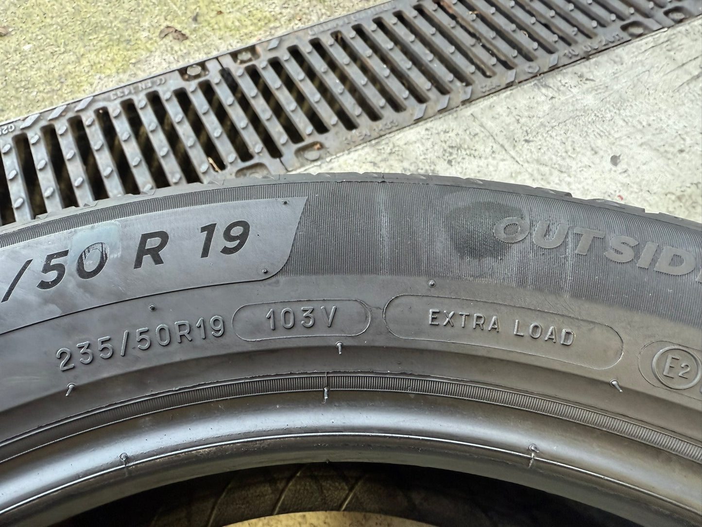 Usato: 4 Gomme 235/50R19 103V XL Michelin Estive 85% residui DOT 2023