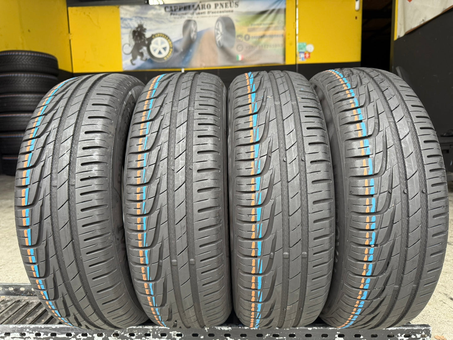 Usato: 4 Gomme 185/65R15 88T Uniroyal Estive 90% residui