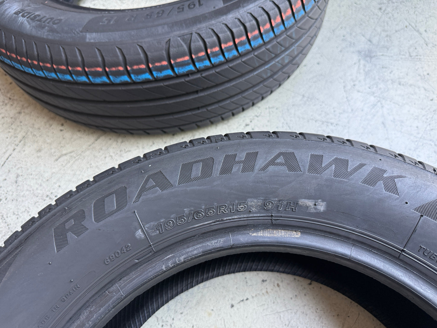Usato: 4 Pneumatici Firestone / Michelin 195/65R15 91H Estive 85-90% Residui