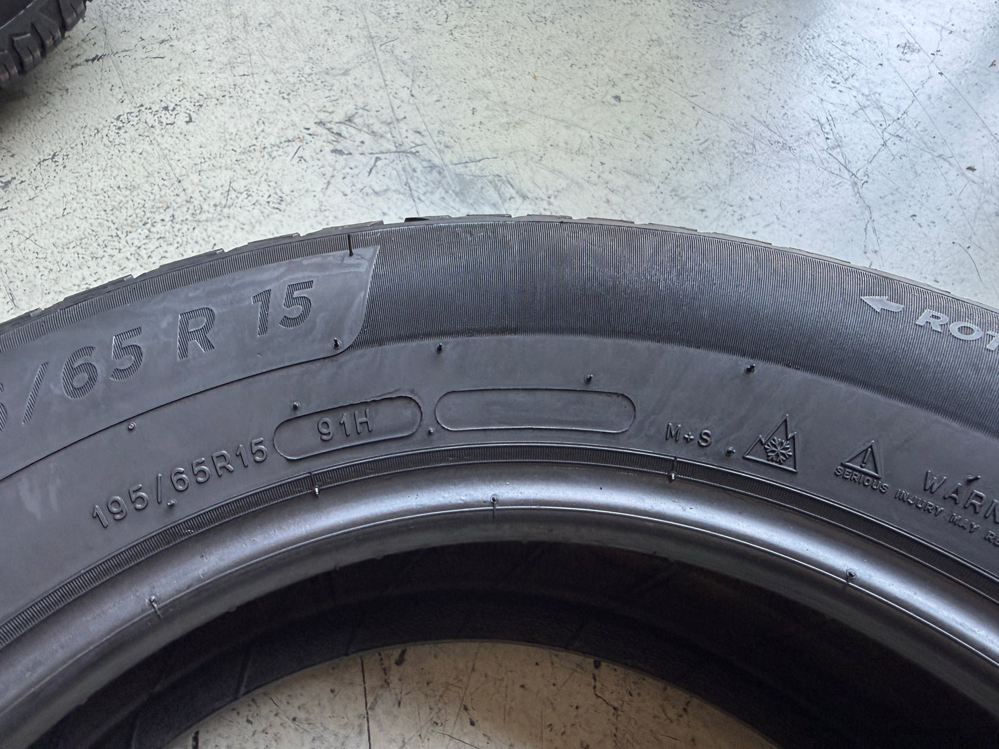 Usato: 4 Pneumatici Michelin CrossClimate 2 195/65R15 95H XL 4 Stagioni 90% Residui