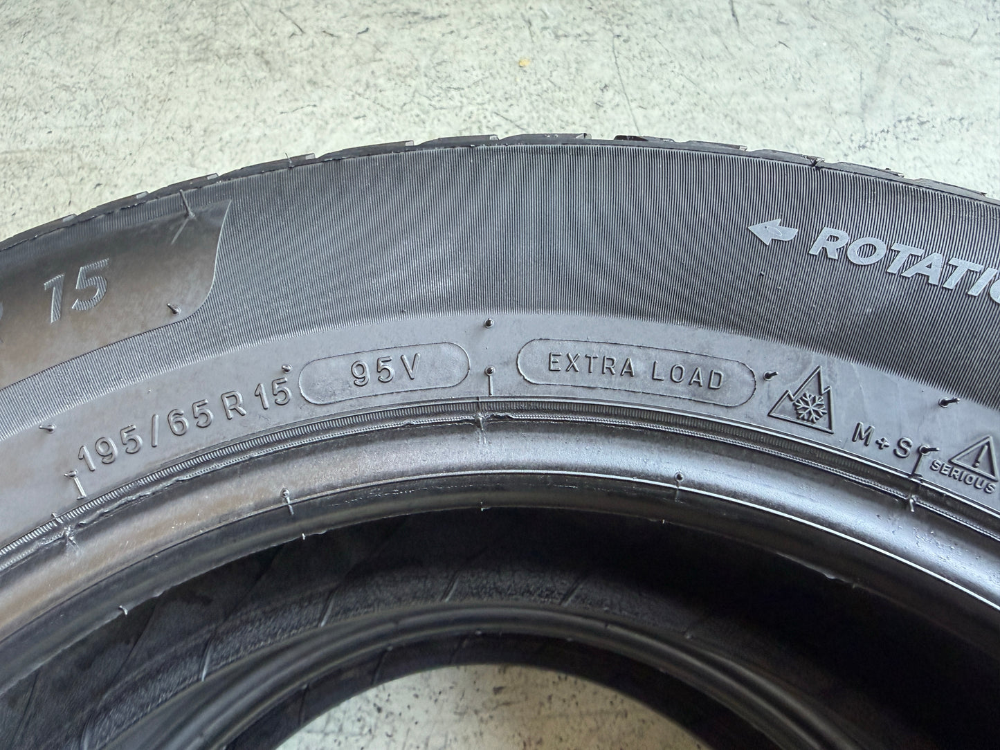 Usato: 2 Pneumatici Michelin CrossClimate 2 195/65R15 95V XL 4 Stagioni 80% Residui