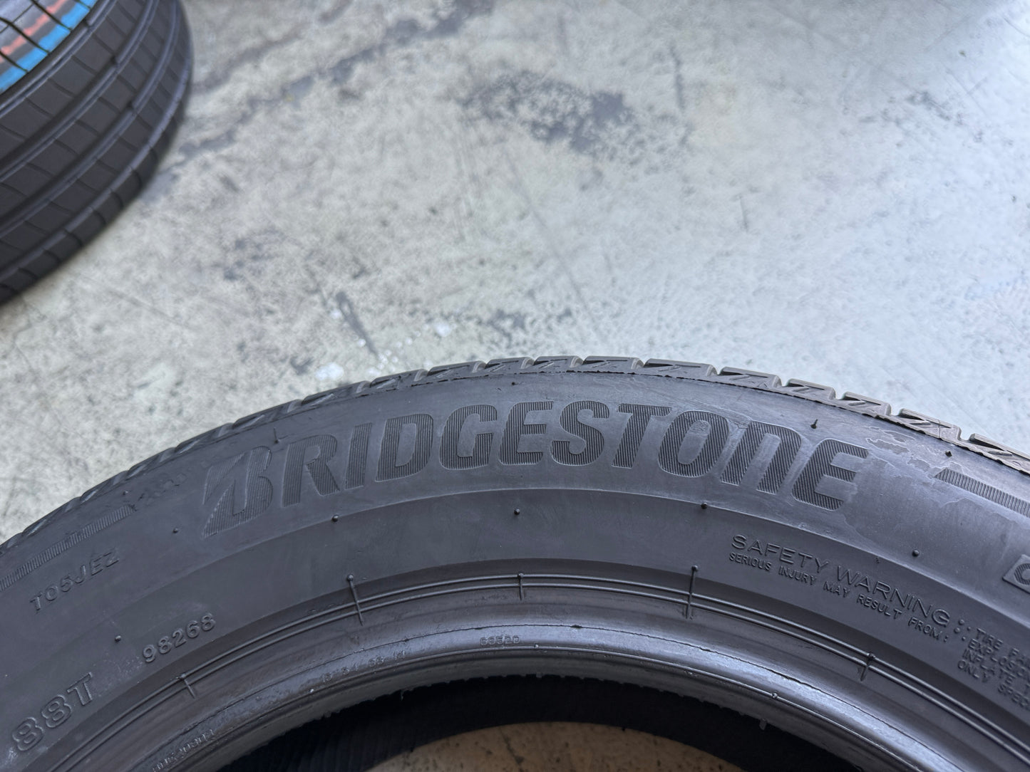 Usato: 4 Pneumatici Bridgestone Turanza T005 185/65R15 88H-88T Estive 90% Residui