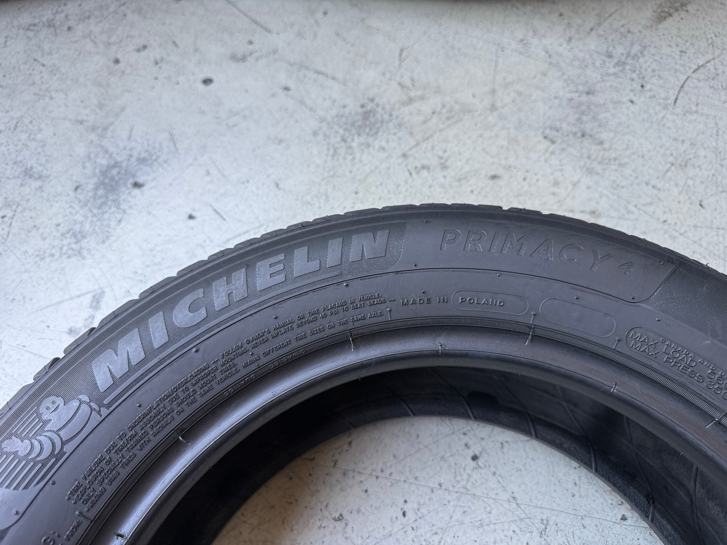 Usato: 4 Pneumatici Michelin Primacy 4 185/65R15 88T Estive 85% Residui