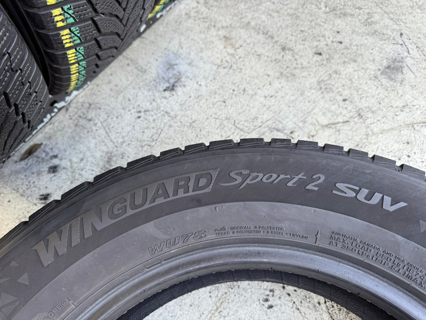 Usato: 4 Gomme 225/65R17 102H Nexen Invernali 75% residui