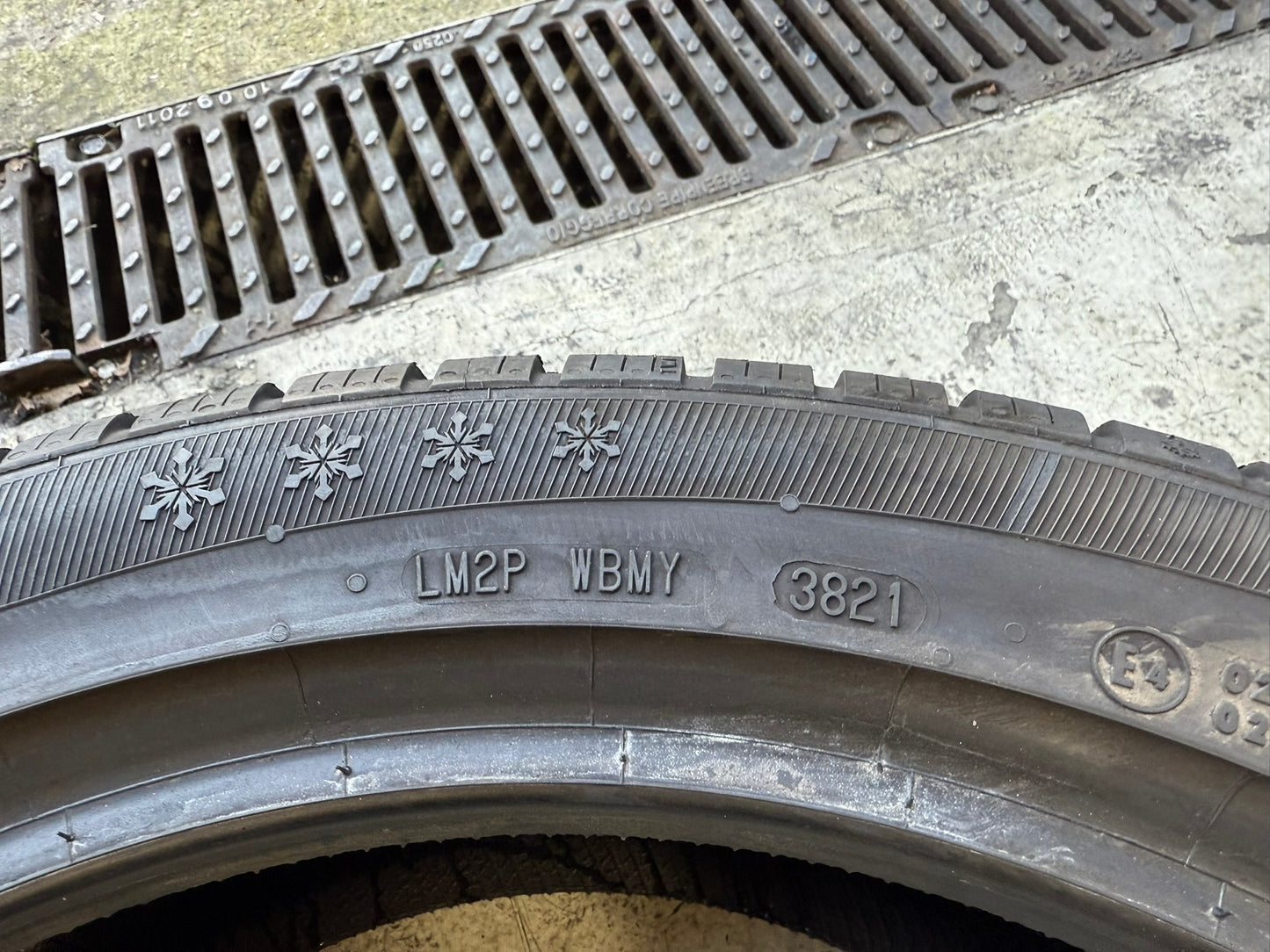 Usato: 4 Gomme 245/40R18 97V XL General Invernale 90% residui (Sottomarca Continental)