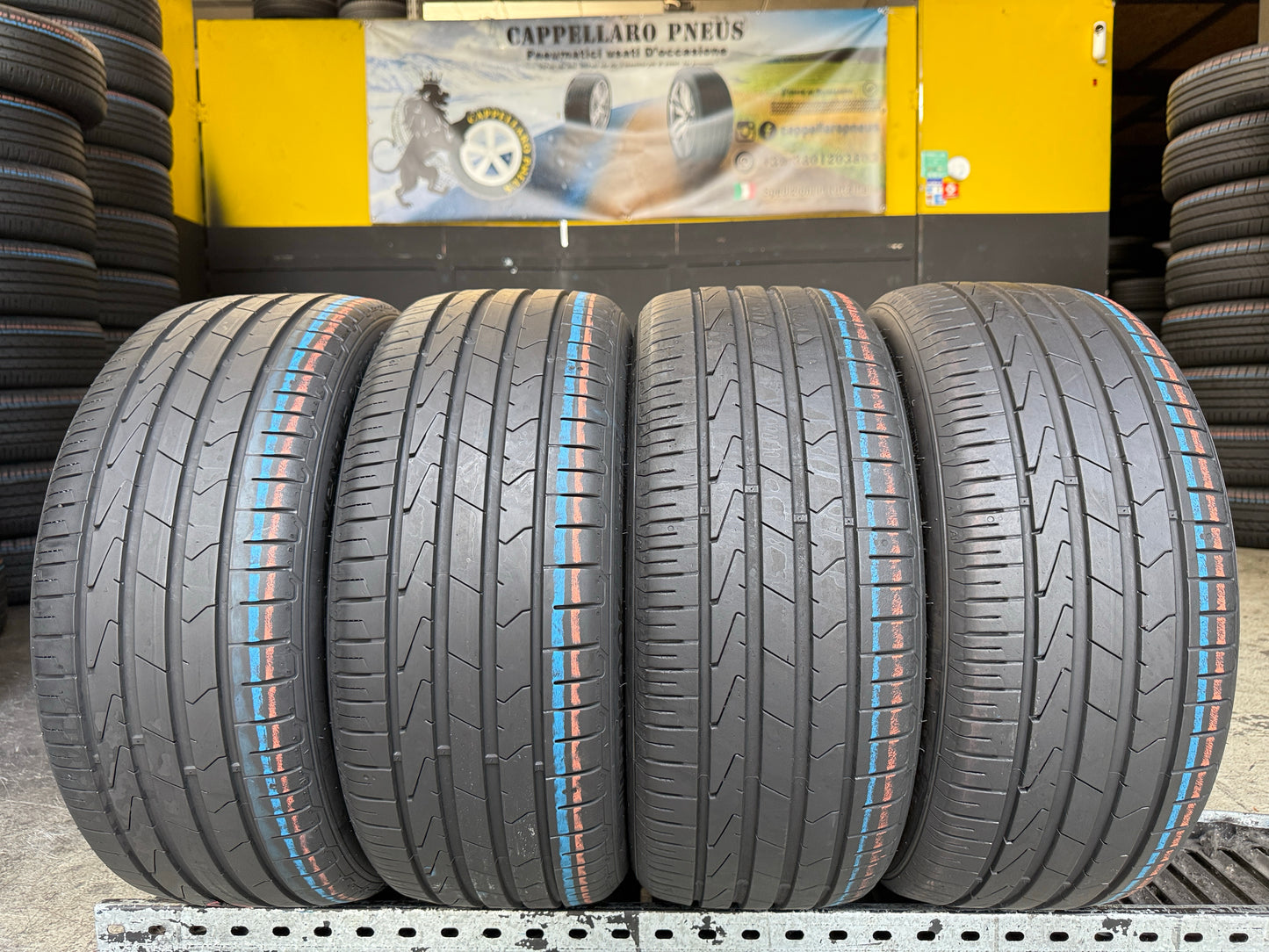 Usato: 4 Pneumatici Hankook Ventus Prime 3 195/45R16 84H Estive 85% Residui