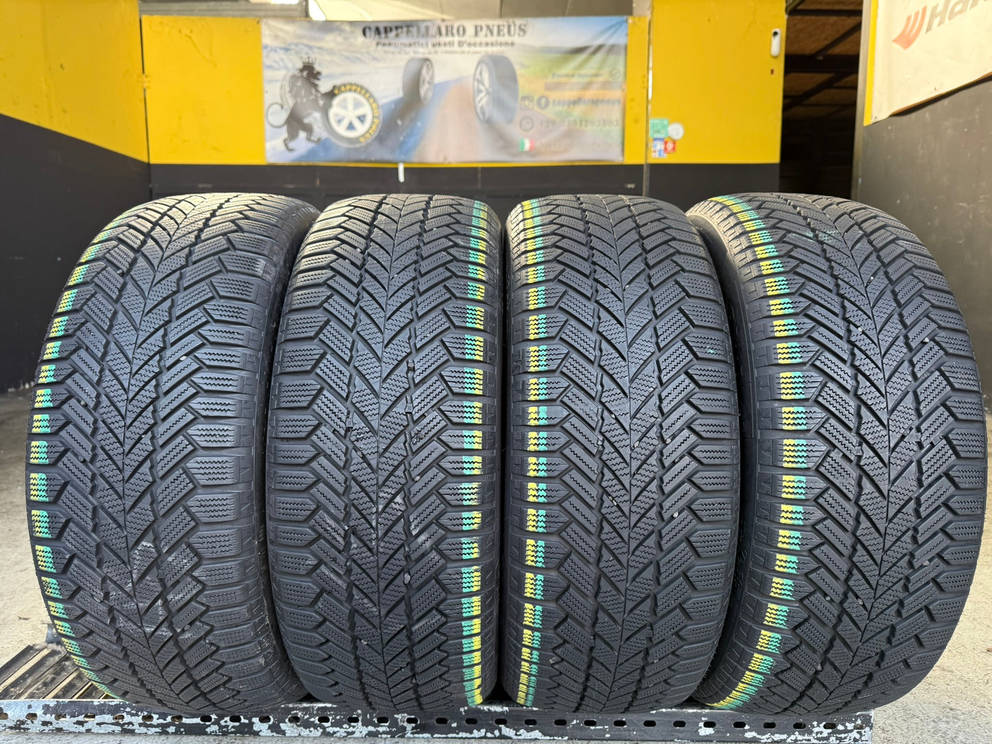 Usato: 4 Gomme 225/55R17 101V XL Giti Invernale 90% residui
