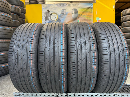 Usato: 4 Pneumatici Continental EcoContact 6 205/60R16 92H EVc Estive 90% Residui