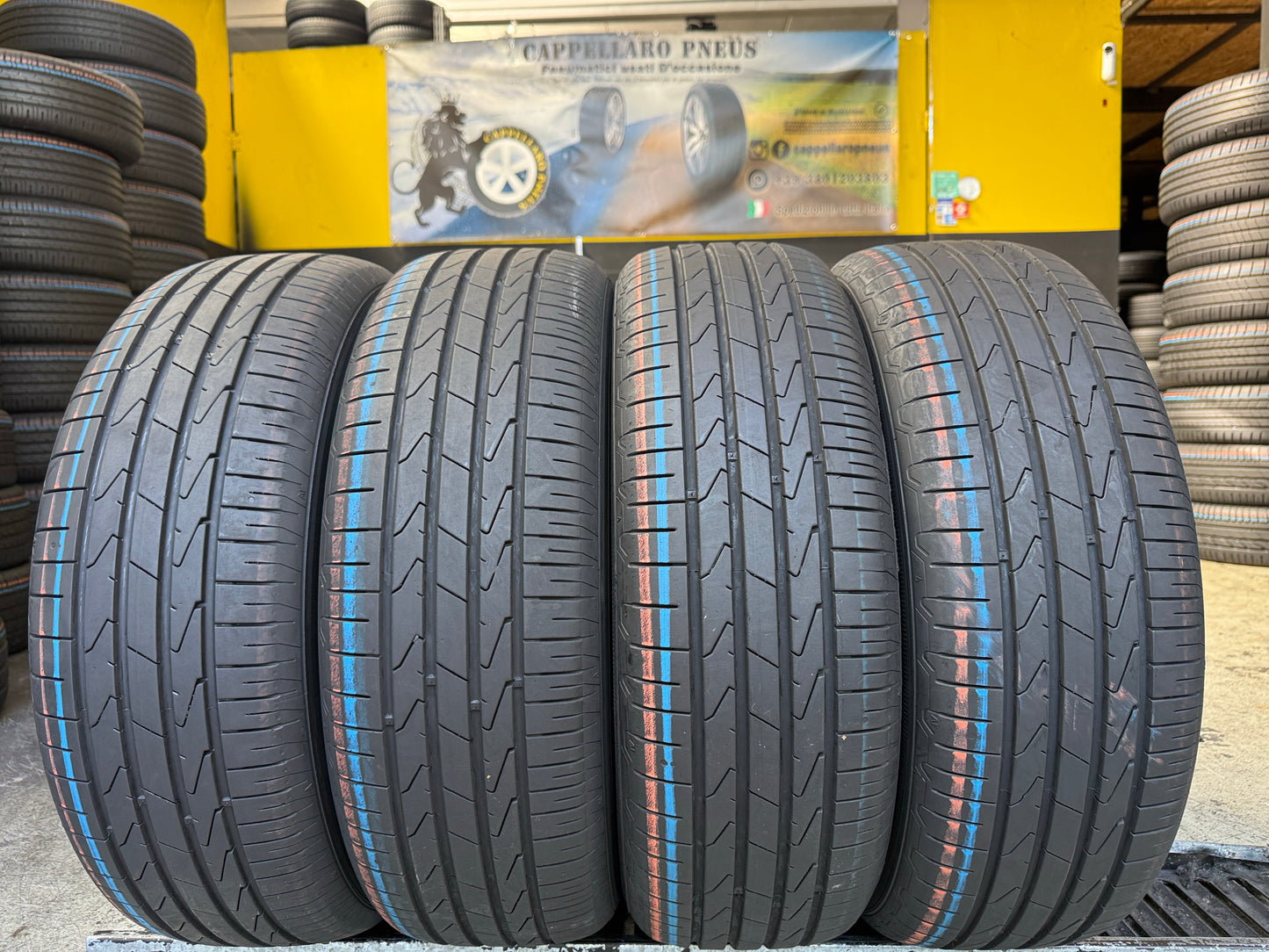 Usato: 4 Pneumatici Hankook Ventus Prime 3 K125 205/60R16 92H Estive 85% Residui