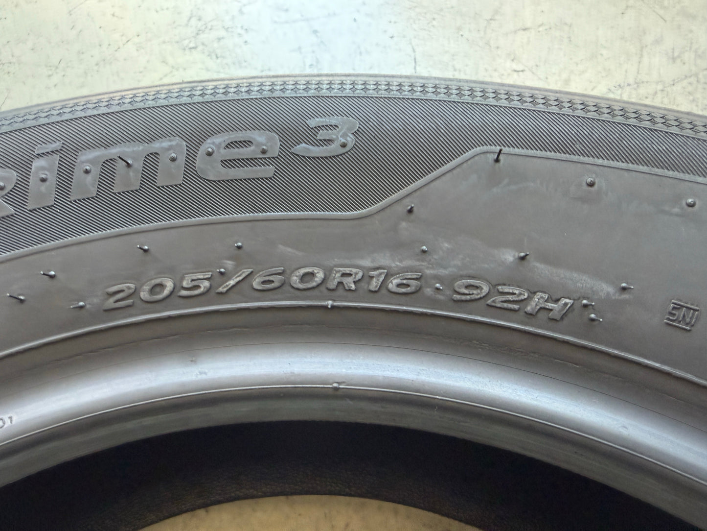 Usato: 4 Pneumatici Hankook Ventus Prime 3 K125 205/60R16 92H Estive 85% Residui