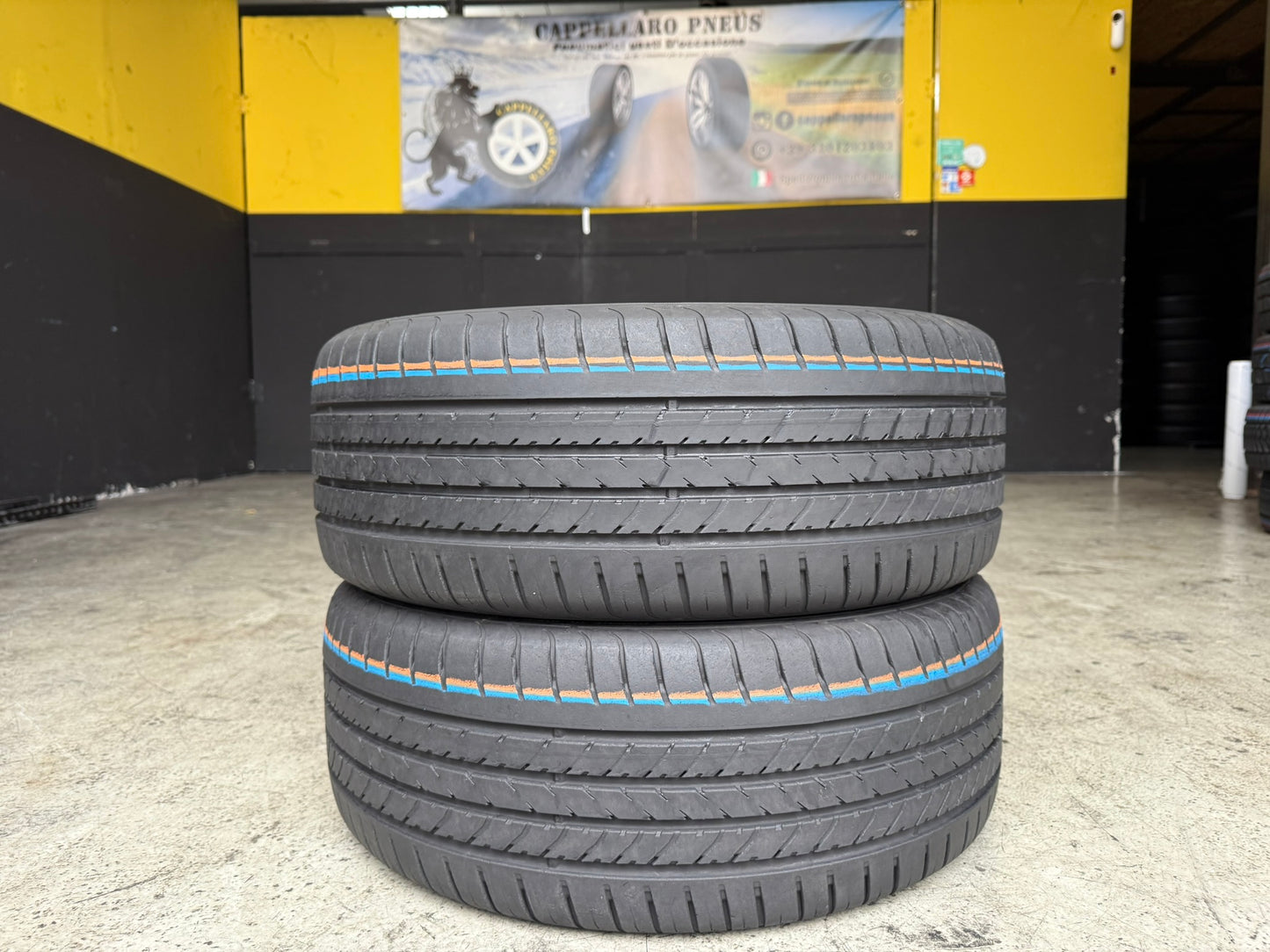Usato: 2 Gomme 205/50R17 93V XL Goodyear Estive 80% residui