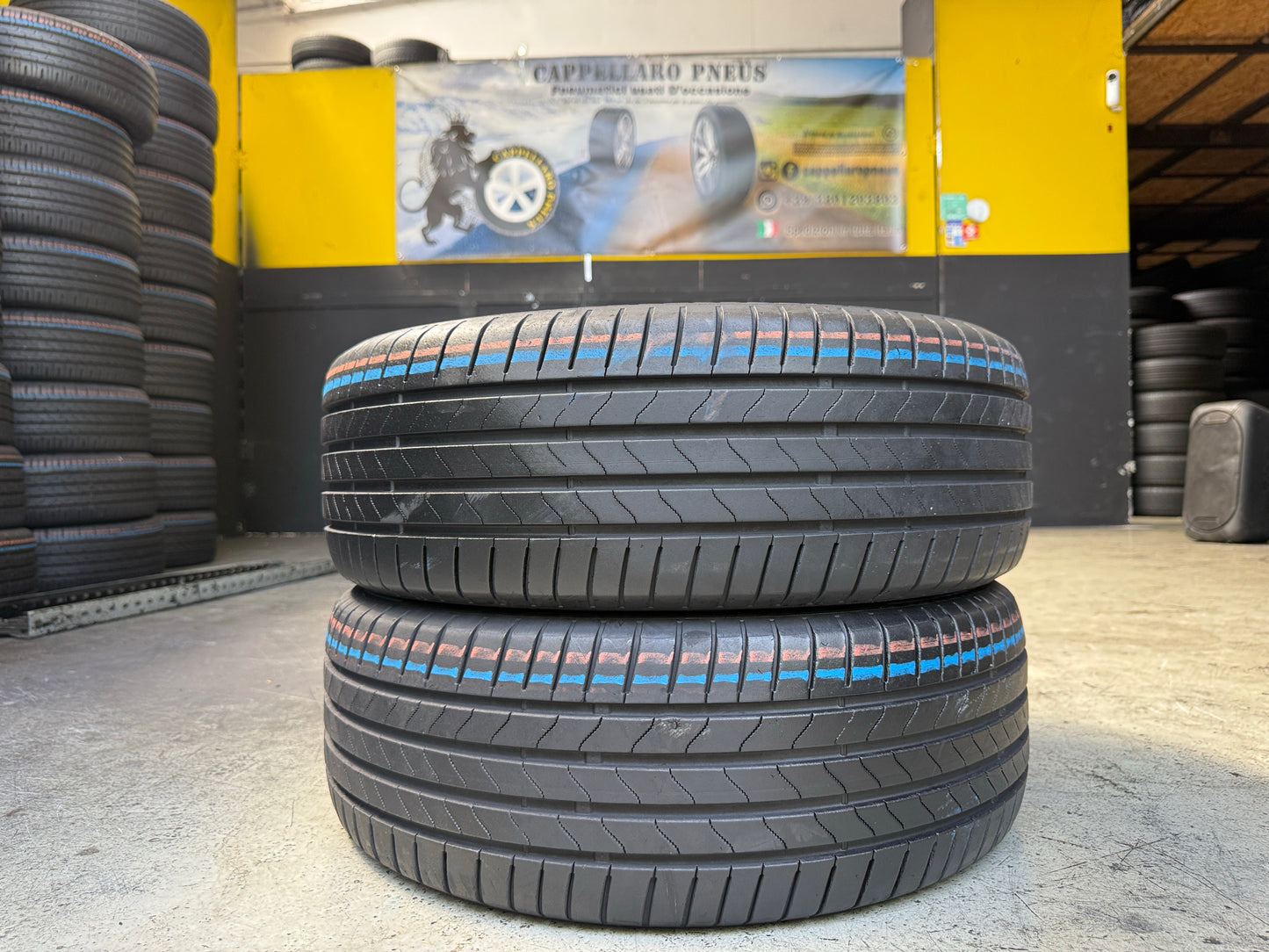 Usato: 2 Pneumatici Bridgestone Turanza 6 Enliten 195/55R16 87V Estivi 90% Residui