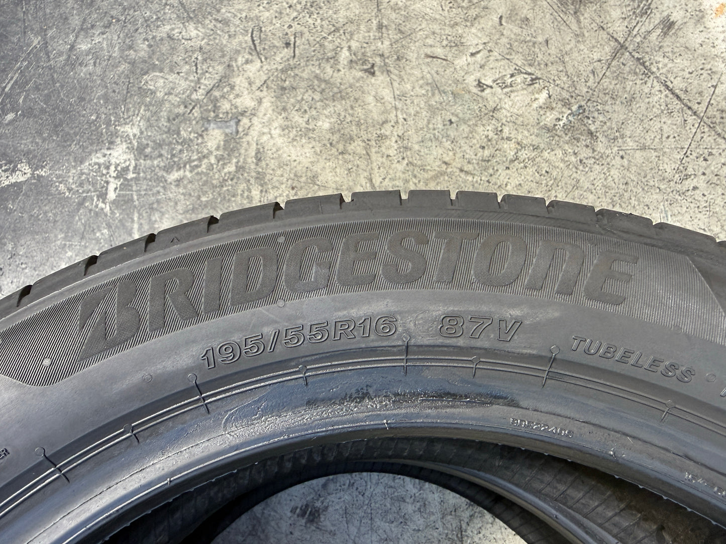 Usato: 2 Pneumatici Bridgestone Turanza 6 Enliten 195/55R16 87V Estivi 90% Residui