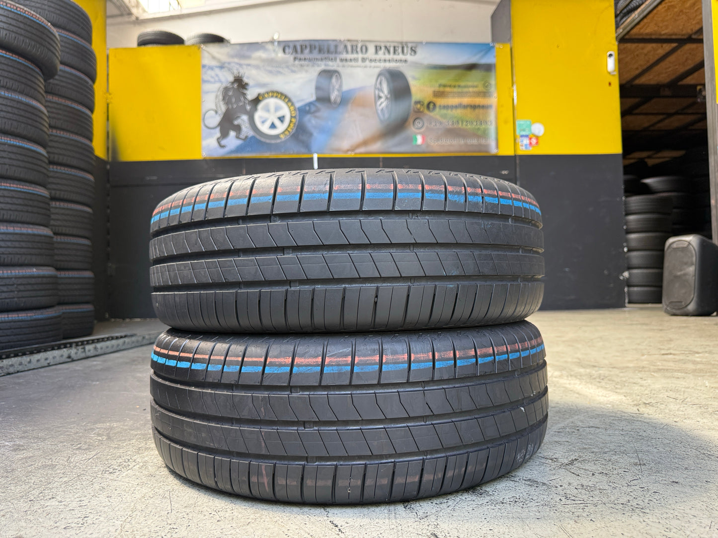 Usato: 2 Pneumatici Bridgestone Turanza Eco Enliten 195/55R16 91V XL Estivi 90% Residui