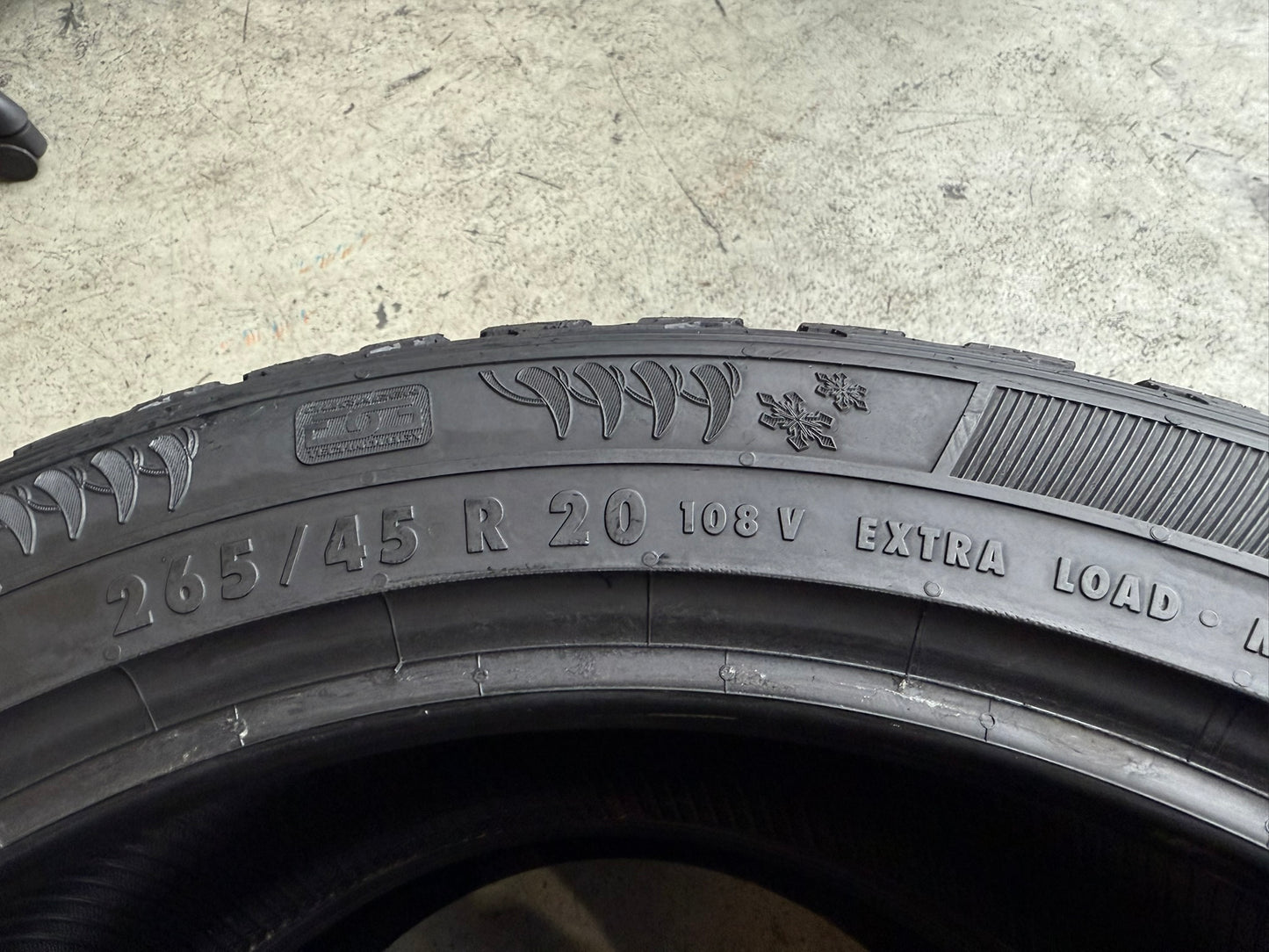 Usato: 2 Gomme 265/45R20 108V XL General Tire Invernali 95% residui