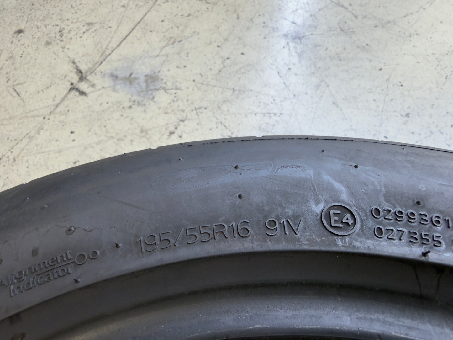 Usato: 4 Pneumatici Hankook Ventus Prime 3 K125 195/55R16 91V XL Estivi 85% Residui
