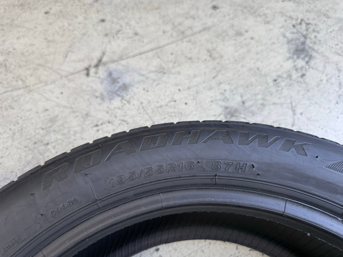 Usato: 4 Pneumatici Firestone Roadhawk 195/55R16 87H Estivi 90% Residui