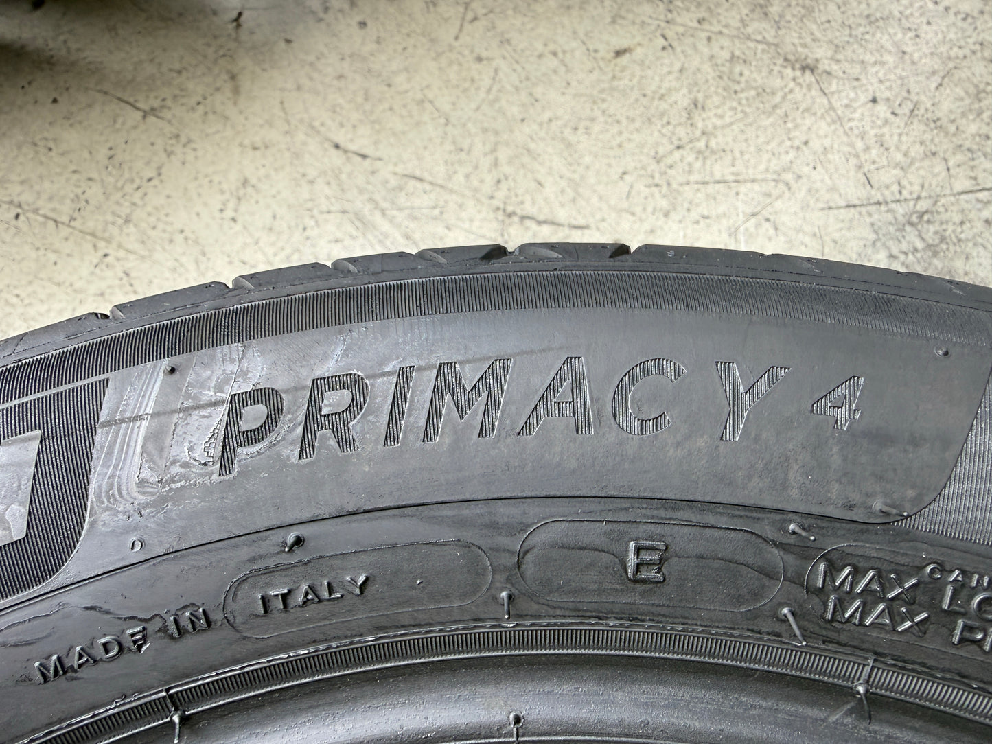 Usato: 4 Pneumatici Michelin Primacy 4 E 195/55R16 91T XL Estivi 85% Residui