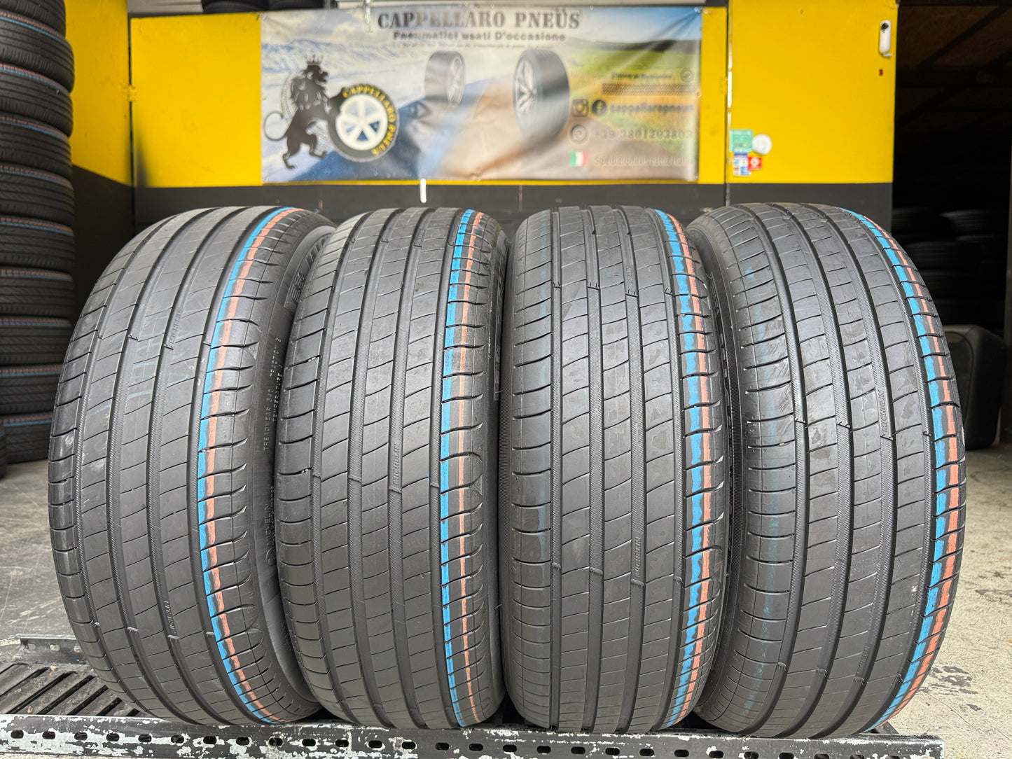 Usato: 4 Pneumatici Michelin e.Primacy 195/55R16 91H XL S1 Estivi 85% Residui DOT 2024
