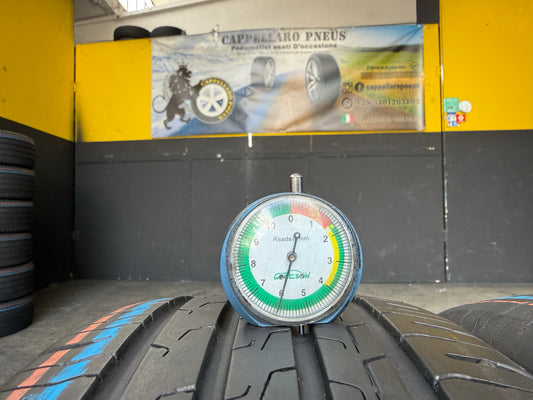 Usato: 4 Pneumatici Continental EcoContact 6 195/55R16 87H EVc Estivi 95% Residui DOT 2024