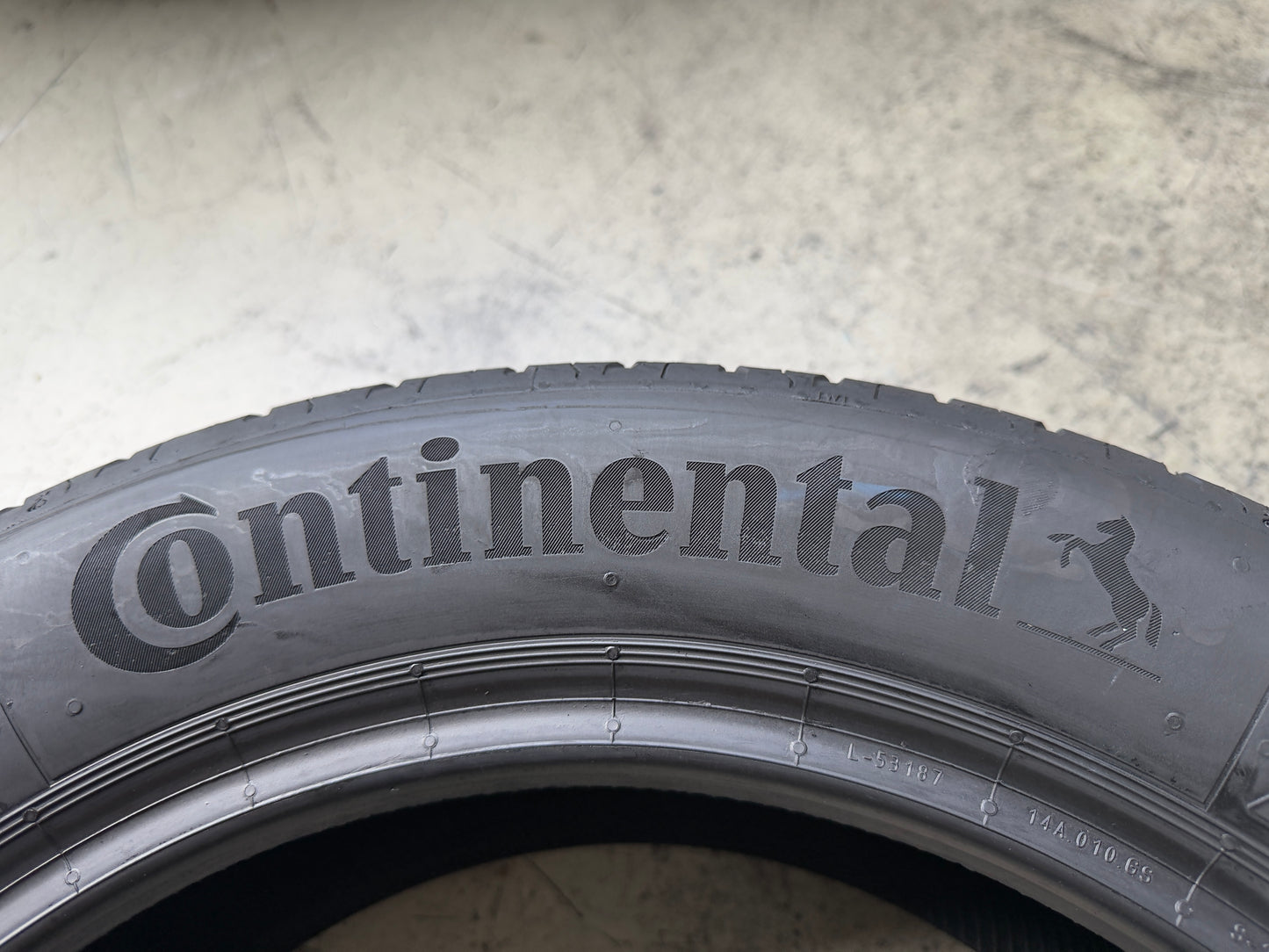 Usato: 4 Pneumatici Continental EcoContact 6 195/55R16 87H EVc Estivi 95% Residui DOT 2024
