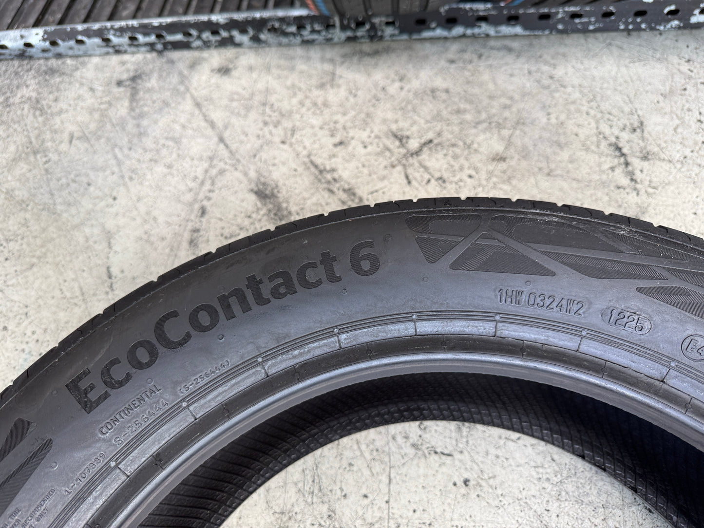 Usato: 4 Pneumatici Continental EcoContact 6 195/55R16 87H Estivi 90-95% Residui DOT 2025