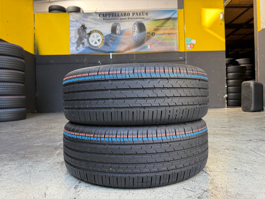 Usato: 2 Pneumatici Continental EcoContact 6 EVc 195/55R16 91V XL Estivi 90% Residui