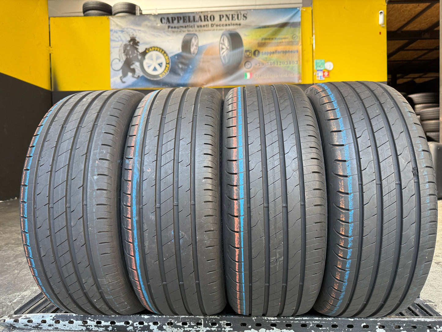 Usato: 4 Pneumatici Goodyear EfficientGrip Performance 2 205/55R16 91V Estivi 95% Residui