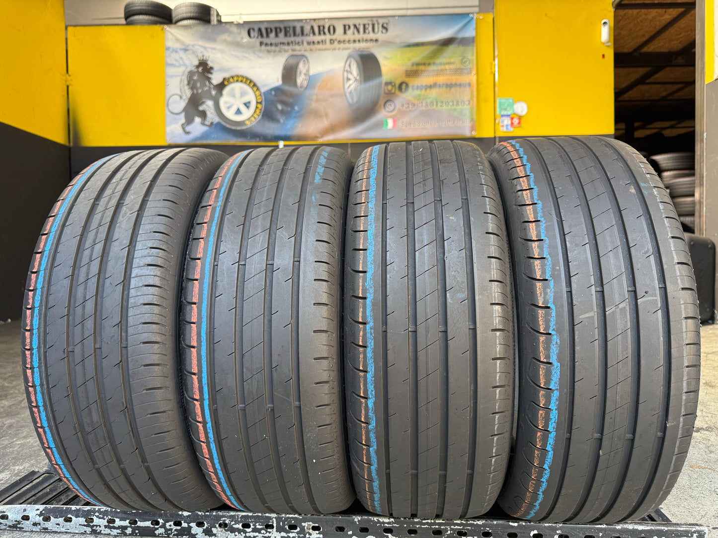 Usato: 4 Pneumatici Goodyear EfficientGrip Performance 2 205/55R16 91V Estivi 85% Residui