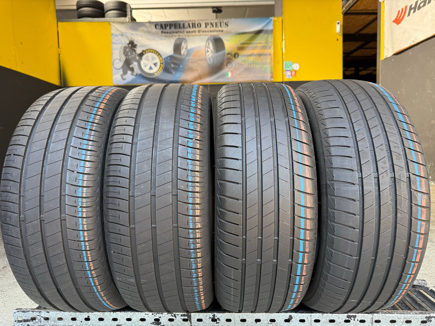 Usato: 4 Pneumatici Bridgestone Ecopia EP150 / Turanza T005 205/55R16 91V Estivi 85-90% Residui