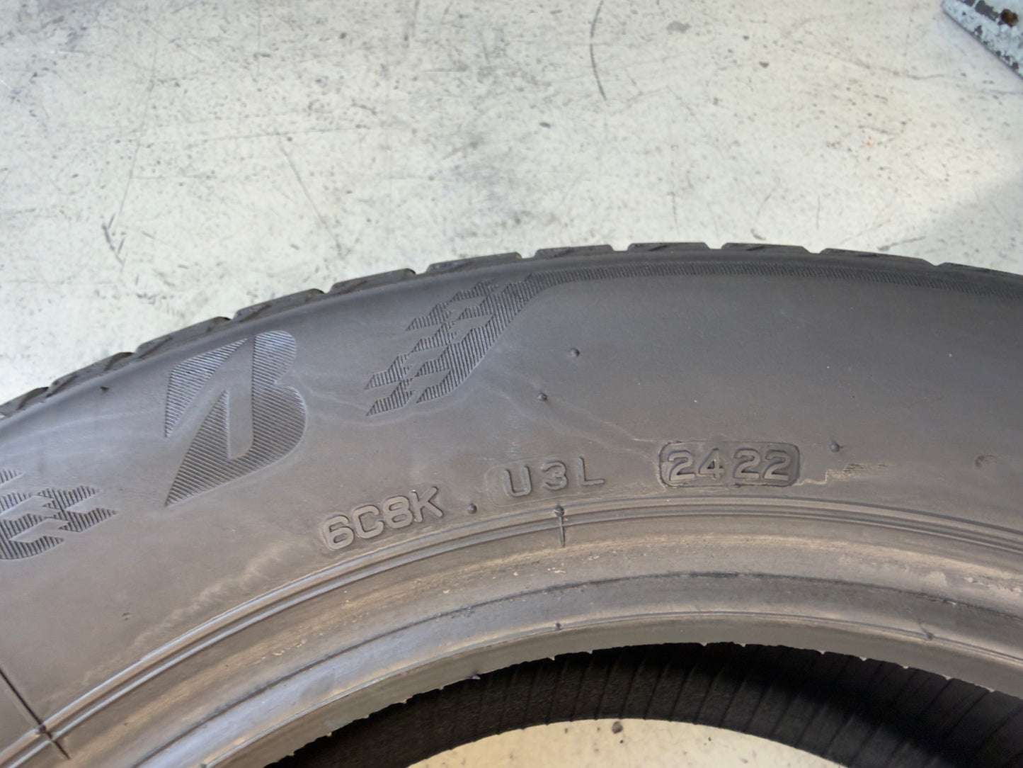 Usato: 4 Pneumatici Bridgestone Ecopia EP150 / Turanza T005 205/55R16 91V Estivi 85-90% Residui
