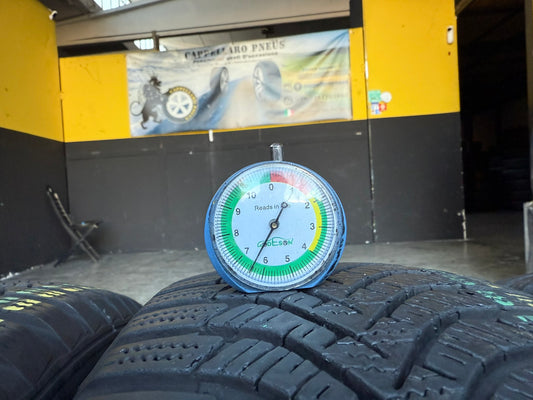 Usato: 4 Gomme 195/60R16 89H Hankook Invernale 85% residui