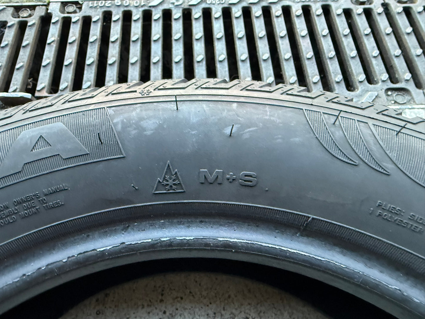 Usato: 4 Gomme 185/60R15 88H XL Fulda 4 Stagioni 70% residui