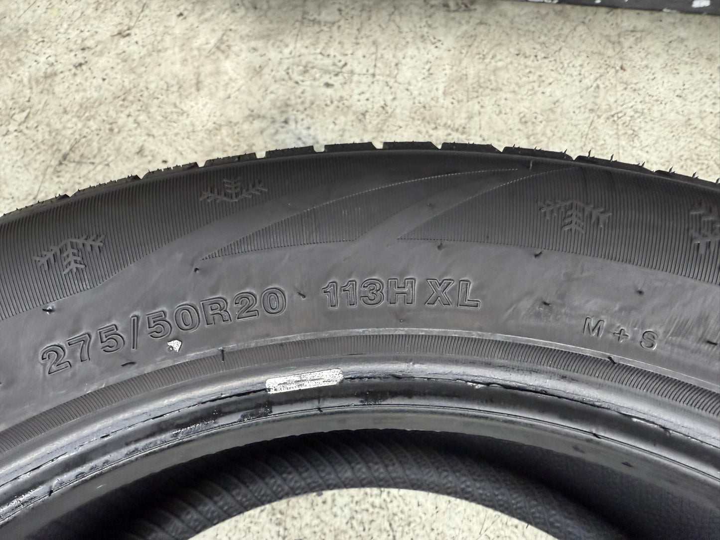Usato: 4 Gomme 275/50R20 113H XL Roadmarch Invernali 80% residui