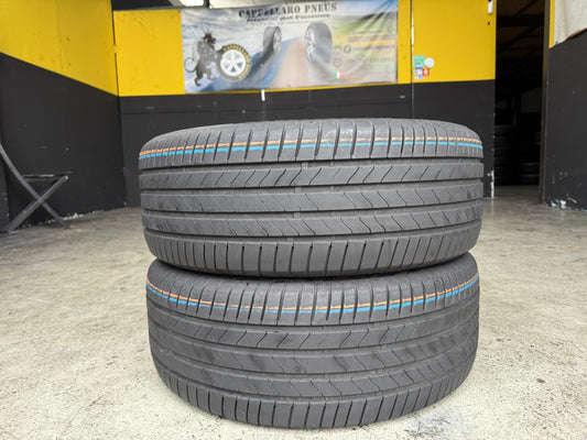 Usato: 2 Gomme 235/55R18 100V Bridgestone Estive 80% residui